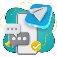 Создание Mini App для Telegram - КИБЕРшкола программирования для детей, компьютерные курсы для школьников, начинающих и подростков - KIBERone г. Нижнекамск