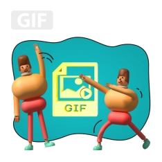 Gif-анимация - КИБЕРшкола программирования для детей, компьютерные курсы для школьников, начинающих и подростков - KIBERone г. Нижнекамск