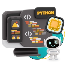 Мой первый сайт с мозгами: Python + AI - КИБЕРшкола программирования для детей, компьютерные курсы для школьников, начинающих и подростков - KIBERone г. Нижнекамск