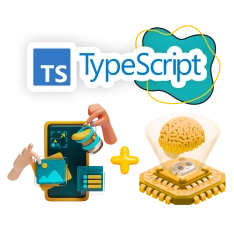 TypeScript + AI: создаём умные веб-приложения - КИБЕРшкола программирования для детей, компьютерные курсы для школьников, начинающих и подростков - KIBERone г. Нижнекамск